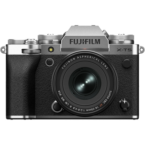 FujiFilm X-T5 Mirrorless Camera with 16-50mm Lens (Silver)