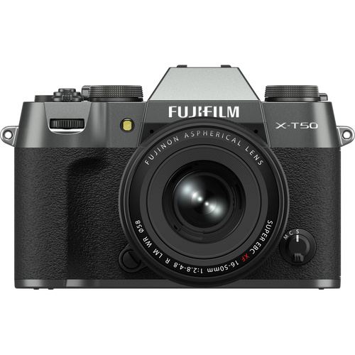 FujiFilm X-T50 Mirrorless Camera with 16-50mm Lens (Charcoal)