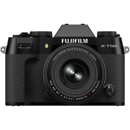 FujiFilm X-T50 Mirrorless Camera with 16-50mm Lens (Black)