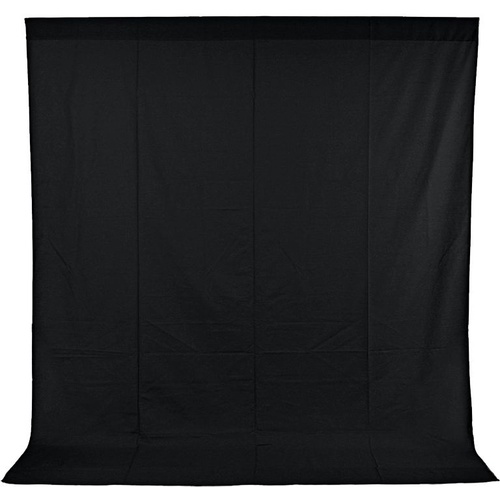 Xlite 3x3m Muslin Background (Black)