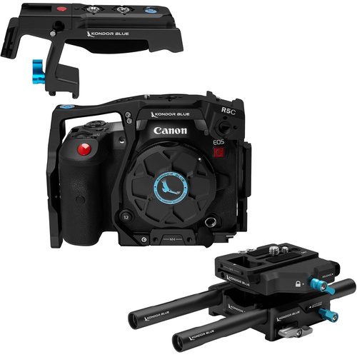 Kondor Blue Base Rig MK II for Canon R5 C (Raven Black)
