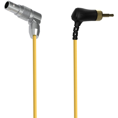 Deity Microphones C20 Right-Angle Locking 3.5mm TRS to Right-Angle 5-Pin LEMO Timecode Cable
