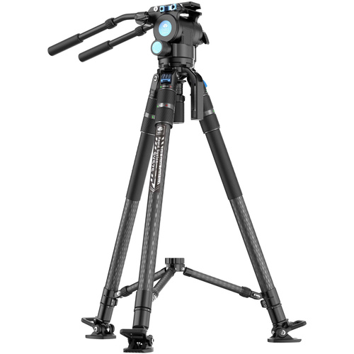 Sirui SVS75 + SVH15 Pro Rapid Professional Video Carbon Fibre Tripod Kit