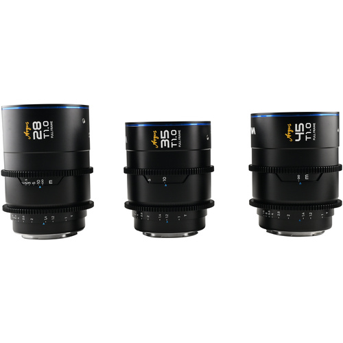 Laowa Argus Full Frame Cine 28/35/45mm 3-Lens Bundle (Sony E)