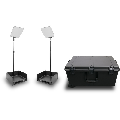 Prompter People StagePro Presidential 17" Teleprompter with Hard Case (Pair)
