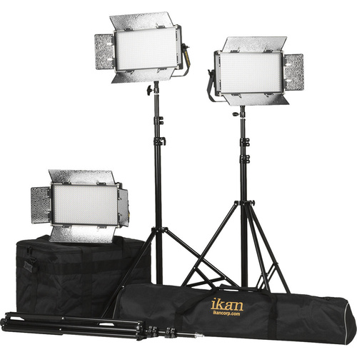Ikan Rayden Half x 1 Bi-Color 3-Point Panel LED Light Kit