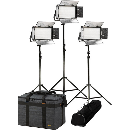 Ikan Rayden Half x1 Daylight 5600 3-Point LED Light Kit