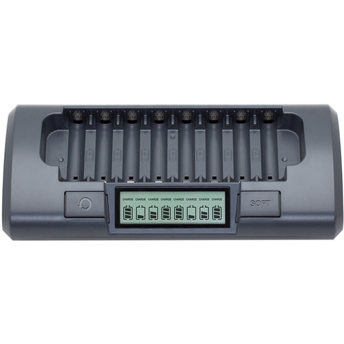 Maha Powerex MH-C800S 8-Cell Smart Charger for AA / AAA NiMH / NiCD Batteries