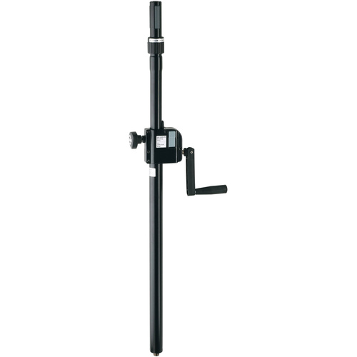K&M 21340 Steel Rod with Hand Crank & Ring Lock