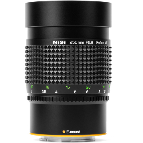 NiSi 250mm f/5.6 Manual Focus Reflex Lens (E Mount)