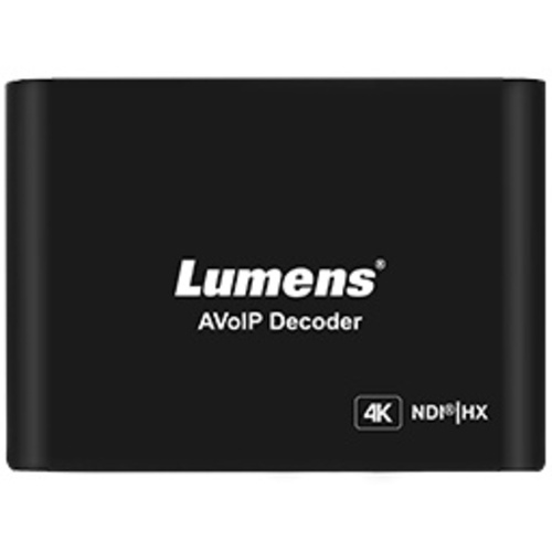 Lumens OIP-N60D AV over IP and NDI HX 4K Decoder