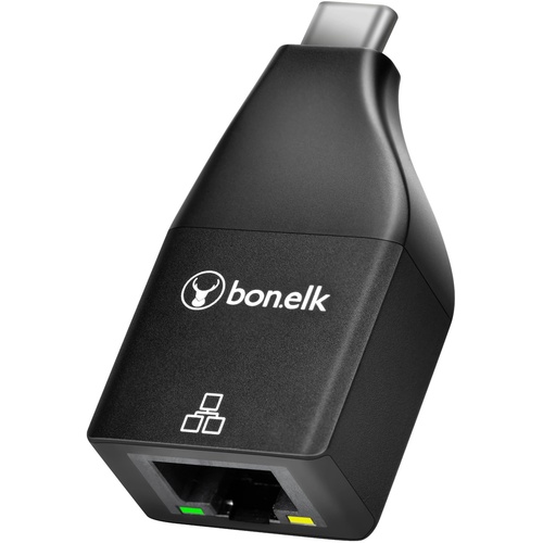 Bonelk USB-C to Gigabit Adapter (Black)