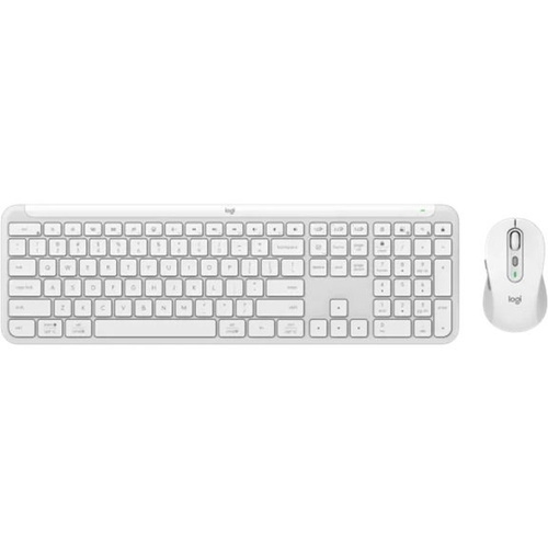 Logitech MK950 Performance Wireless Keyboard and Mouse (Off-White)