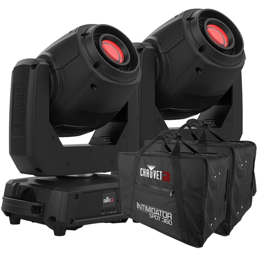 Chauvet Intimidator Spot 360X 2 Light Bundle