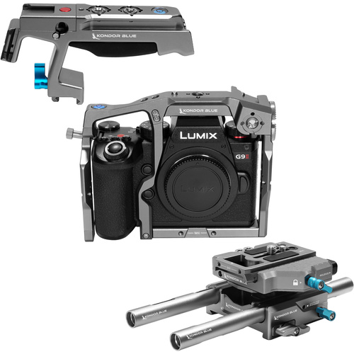 Kondor Blue Base Rig MK II for Lumix G9 II (Space Grey)