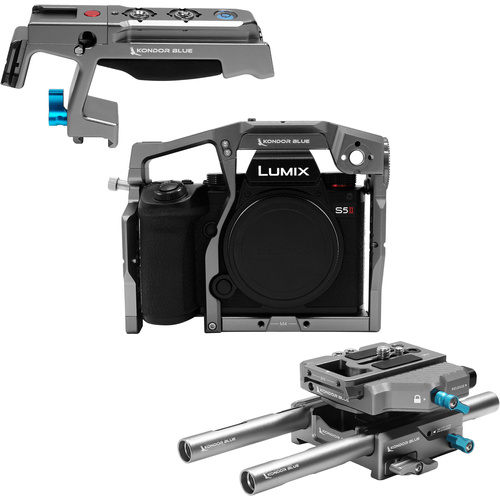 Kondor Blue Base Rig MK II for Lumix S5 II/X (Space Grey)