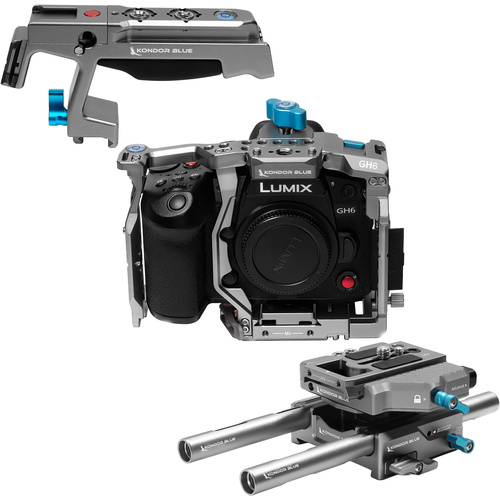 Kondor Blue Base Rig MK II for Lumix GH7/GH6 (Space Grey)