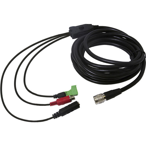Marshall Electronics 12-Pin Hirose Breakout Cable for Select POV Broadcast Cameras (3m)