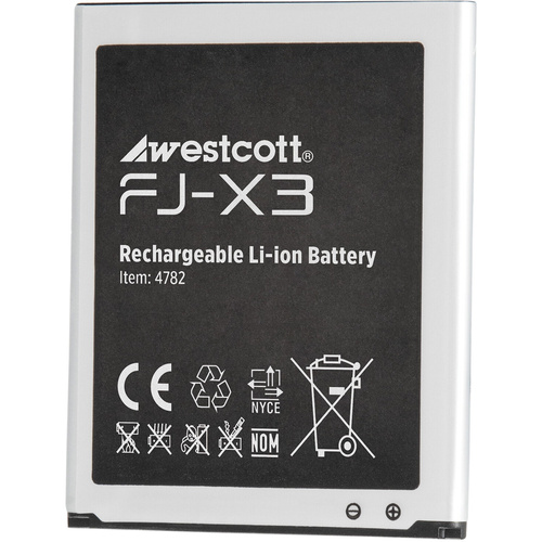 Westcott Rechargeable Battery for FJ-X3m and FJ-X3s Flash Triggers