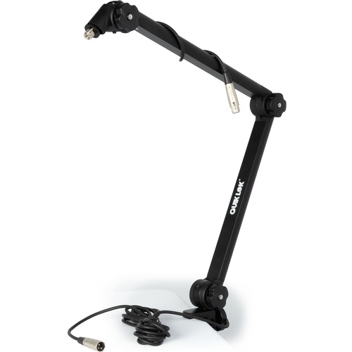 QuikLok A26 Desk Mount Microphone Boom Arm (Black)