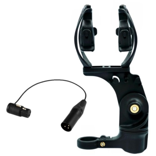 Radius RAD-2 Shock Mount w/ 3-Pin XLR Cable (Dark Edition)
