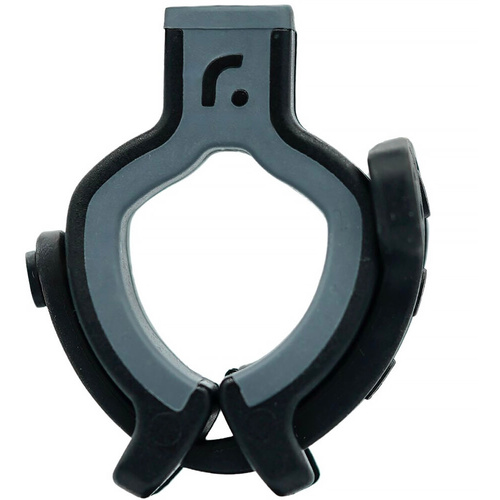 Radius RAD Mount Universal Microphone Clips, Black with Gray Soft Grip (2-Pack)