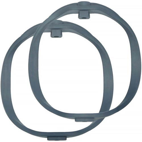 Radius RAD-2 Hoops, Soft Firmness 62-Shore (Dark Grey, 2-Pack)