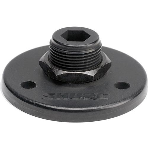 Shure A12 Gooseneck Mounting Flange - Black