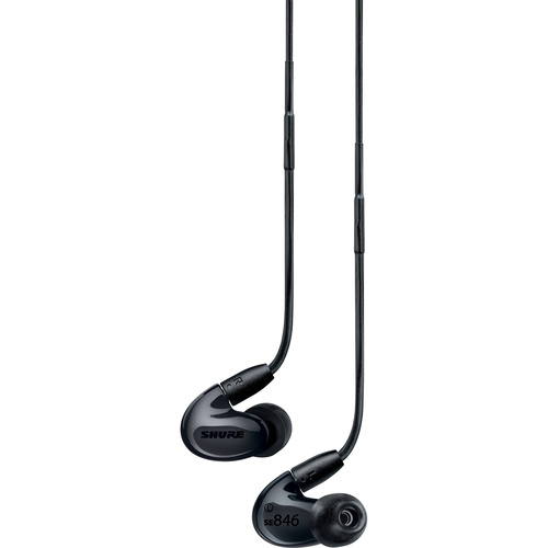 Shure SE846 Sound Isolating Earphones with RMCE-UNI Cable (Black)