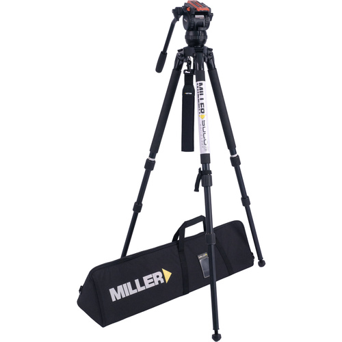Miller Versa CXV6 Head, Solo 75 2-Stage Alloy Tripod & Soft Case Kit