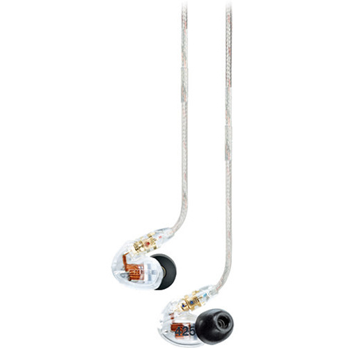Shure SE425 Dual Driver Earphones - Clear