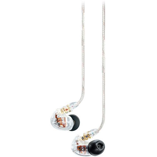 Shure SE535 Triple Driver Earphones - Clear