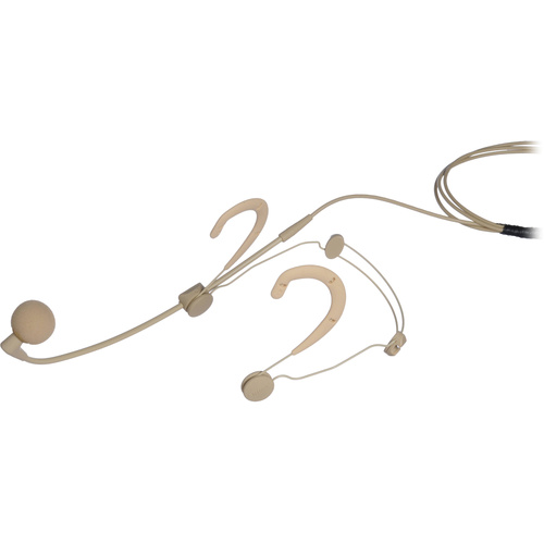 Shure WMH54 Supercardioid Headworn Condenser Microphone with TA4F (Mini 4-Pin) Connector, Tan