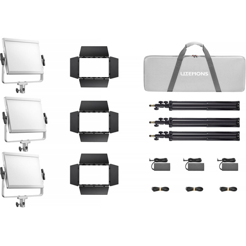 Godox Litemons LP1200R RGB LED Light Panel (3-Light Kit)