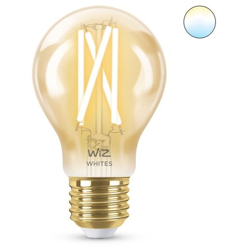 Philips WiZ Amber Filament 50W A60 E27 Smart Bulb (WiFi + Bluetooth)