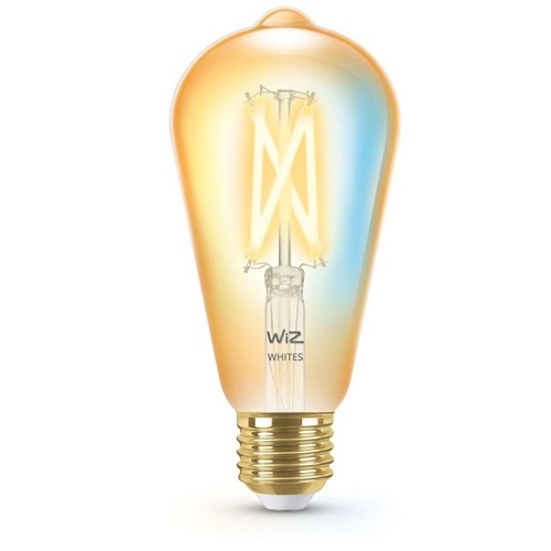 Philips WiZ Amber Filament 50W ST64 E27 Smart Bulb (WiFi + Bluetooth)