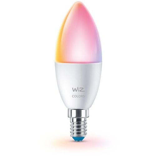 Philips WiZ Colour 40W E14 C37 Candle Bulb (WiFi)