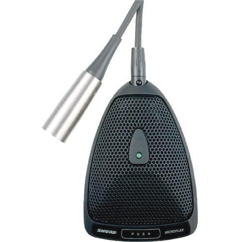 Shure MX393/O Microflex Omnidirectional Boundary Microphone