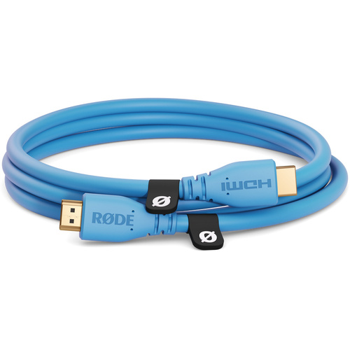 RODE HDMI-1.5 High Speed HDMI Cable (1.5m, Blue)