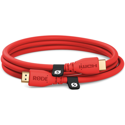 RODE HDMI-1.5 High Speed HDMI Cable (1.5m, Red)