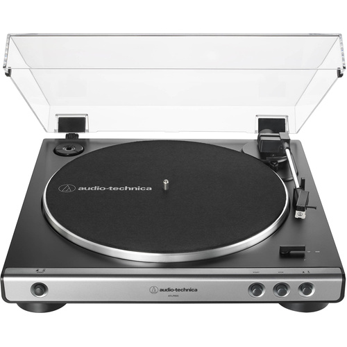 Audio Technica AT-LP60X Fully Automatic Belt-Drive Turntable (Gun Metal)