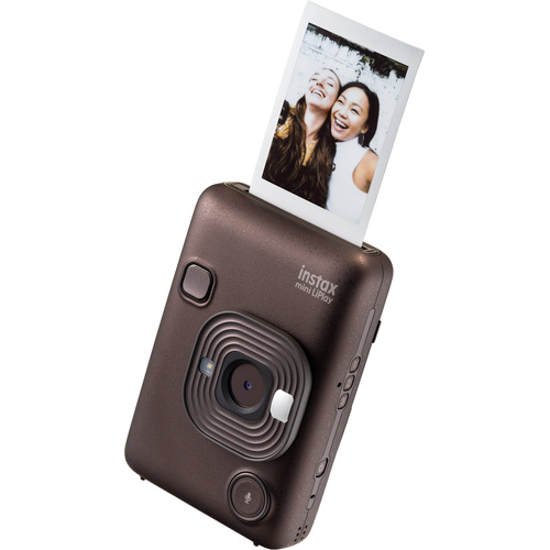 FujiFilm INSTAX MINI Liplay Hybrid Instant Camera (Deep Bronze)