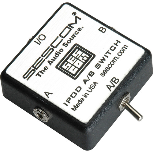 Sescom SES-IPOD-AB iPod Stereo Audio  A/B Switch 3.5mm (1/8)