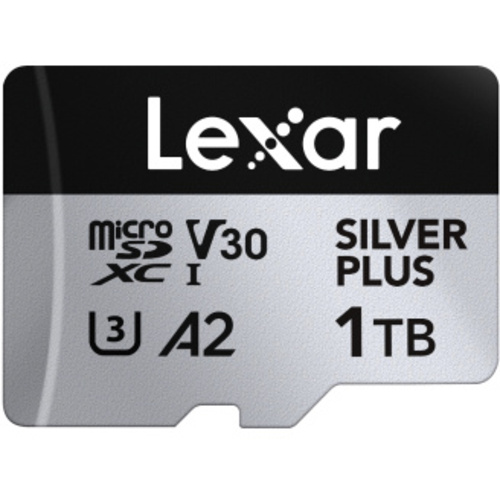 Lexar Professional 1TB SILVER PLUS microSDXC UHS-I Card