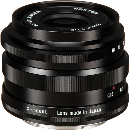 Voigtlander Nokton 23mm f/1.2 Aspherical Lens for FUJIFILM X