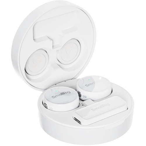 SmallRig 4706 S 60 Wireless Microphone (White/USB-C Version)