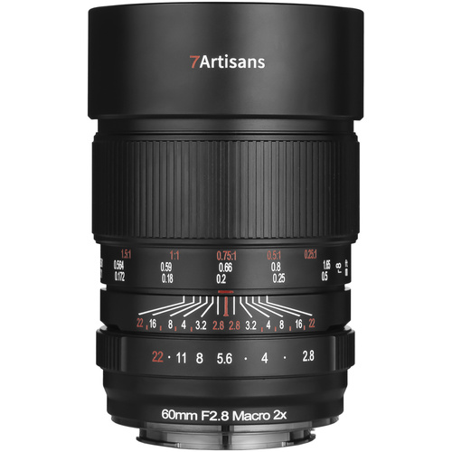7Artisans 60mm f/2.8 Macro 2x Lens (Canon EOS-R)