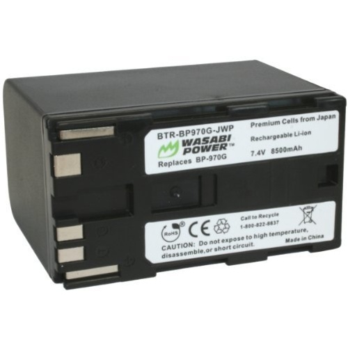 Wasabi Power Battery for Canon BP-970G