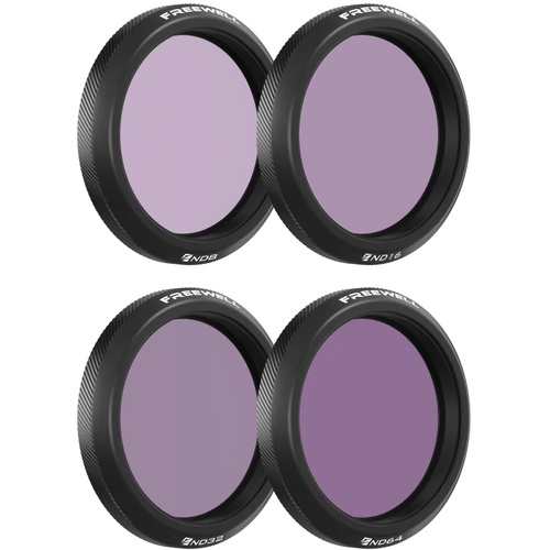 Freewell Standard Day Filter Kit for DJI Osmo Action 5 Pro (4-Pack)