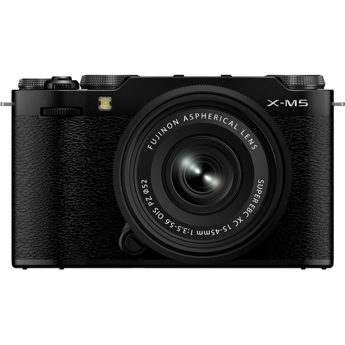 FujiFilm X-M5 Mirrorless Camera with XC 15-45mm f/3.5-5.6 Lens (Black)